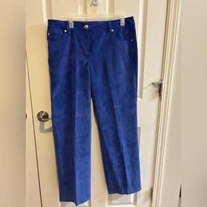 Larry Levine Royal Blue Straight Leg Pants